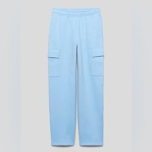 TNA Cozy Fleece Boyfriend Cargo Sweatpants